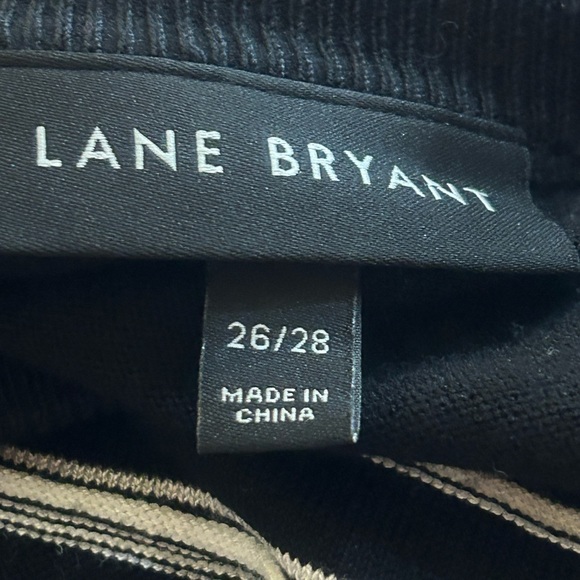 Lane Bryant | Size 26/28 Black/White Striped Sweater - Picture 7 of 7